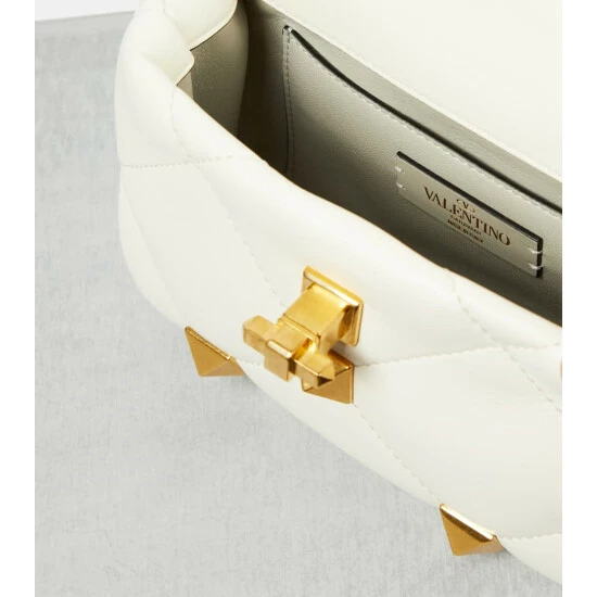 Valentino Garavani Roman Stud Small Leather Shoulder Bag 3 Valentino Garavani Roman Stud Small Leather Shoulder Bag - Image 2