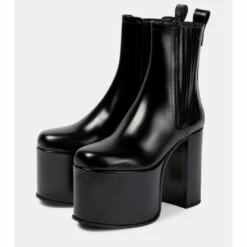 Valentino Garavani Club Platform Leather Ankle Boots -Valentino Garavani Sales unnamed file 1016