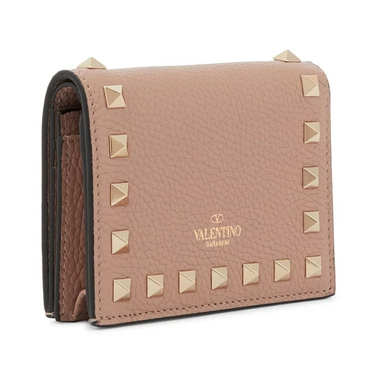 Valentino Garavani Rockstud Leather Wallet 4 Valentino Garavani Rockstud Leather Wallet - Image 2
