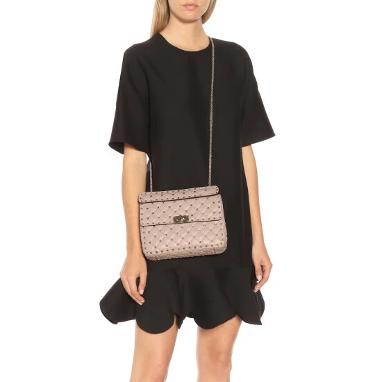 Valentino Garavani Rockstud Spike Medium Leather Shoulder Bag 3 Valentino Garavani Rockstud Spike Medium Leather Shoulder Bag