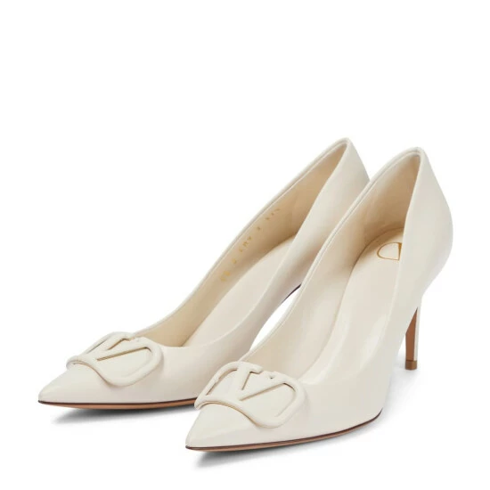 Valentino Garavani VLogo Leather Pumps 6 Valentino Garavani VLogo Leather Pumps - Image 4