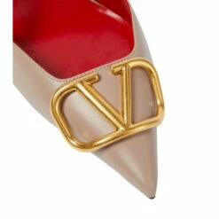 Valentino Garavani VLogo Leather Slingback Pumps 11 Valentino Garavani VLogo Leather Slingback Pumps -Valentino Garavani Sales unnamed file 1068