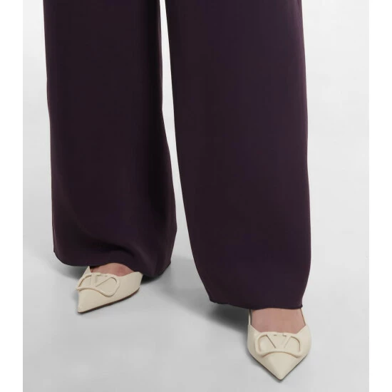 Valentino Garavani VLogo Leather Slingback Pumps 5 Valentino Garavani VLogo Leather Slingback Pumps - Image 3