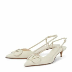 Valentino Garavani VLogo Leather Slingback Pumps 10 Valentino Garavani VLogo Leather Slingback Pumps -Valentino Garavani Sales unnamed file 1083