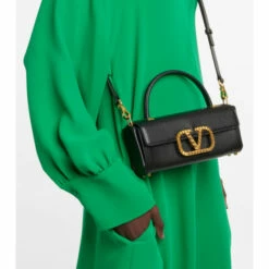 Valentino Garavani Rockstud Alcove Small Leather Shoulder Bag