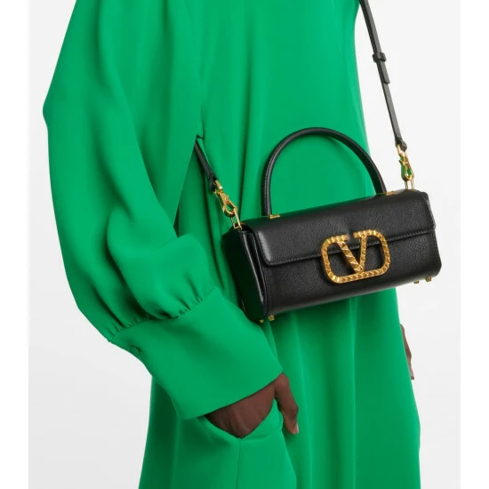 Valentino Garavani Rockstud Alcove Small Leather Shoulder Bag 3 Valentino Garavani Rockstud Alcove Small Leather Shoulder Bag