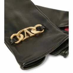 Valentino Garavani VLogo Leather Gloves