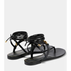 Valentino Garavani VLogo Chain Leather Thong Sandals 8 Valentino Garavani VLogo Chain Leather Thong Sandals -Valentino Garavani Sales unnamed file 1191