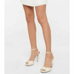 Valentino Garavani One Stud Embellished Leather Sandals -Valentino Garavani Sales unnamed file 1197