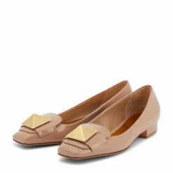 Valentino Garavani One Stud Patent Leather Loafer Pumps -Valentino Garavani Sales unnamed file 1217