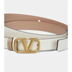 Valentino Garavani VLogo Leather Belt
