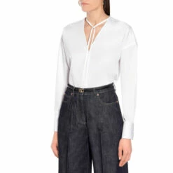 Valentino Garavani VLogo Reversible Leather Belt