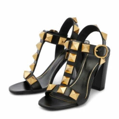 Valentino Garavani Roman Stud Leather Sandals -Valentino Garavani Sales unnamed file 1273