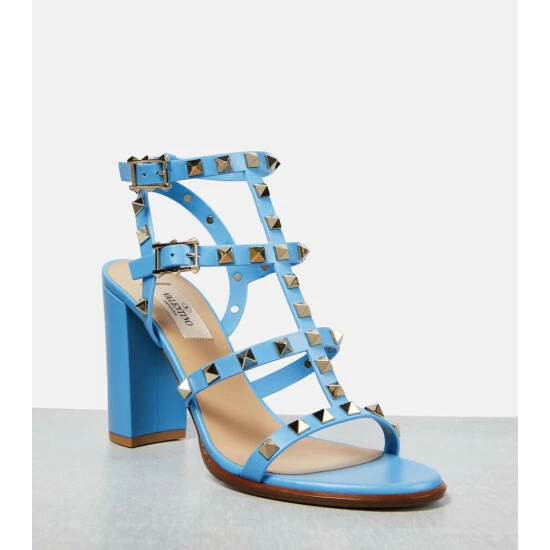 Valentino Garavani Rockstud Leather Sandals 7 Valentino Garavani Rockstud Leather Sandals - Image 5