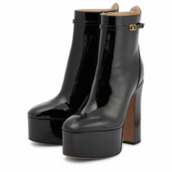 Valentino Garavani Tan-Go Patent Leather Platform Ankle Boots -Valentino Garavani Sales unnamed file 1312