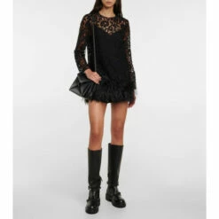 Valentino Garavani Roman Stud Leather Knee-high Boots