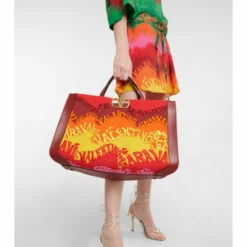 Valentino Garavani VLogo Medium Canvas Tote