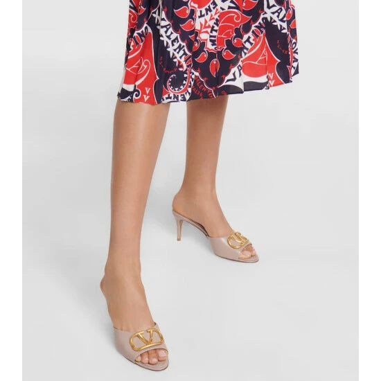 Valentino Garavani VLOGO Leather Mules 5 Valentino Garavani VLOGO Leather Mules - Image 3