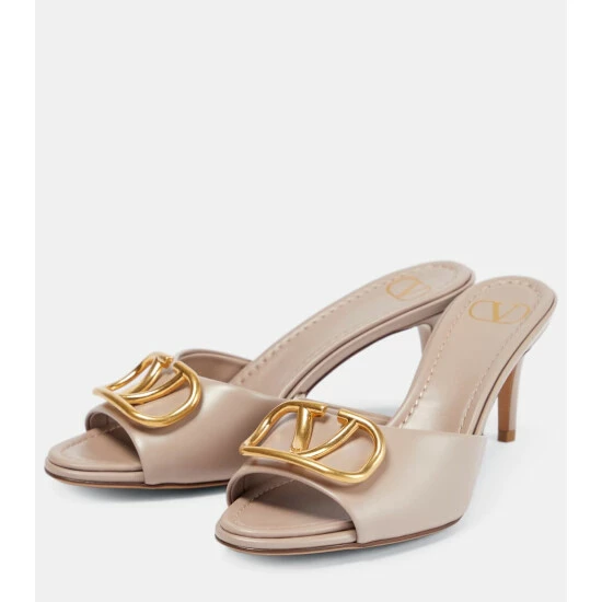 Valentino Garavani VLOGO Leather Mules 6 Valentino Garavani VLOGO Leather Mules - Image 4