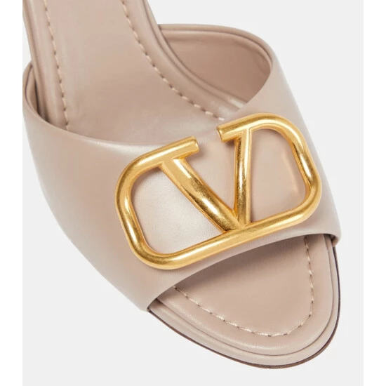 Valentino Garavani VLOGO Leather Mules 7 Valentino Garavani VLOGO Leather Mules - Image 5