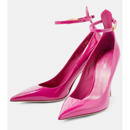 Valentino Garavani Tan-Go Patent Leather Pumps 6 Valentino Garavani Tan-Go Patent Leather Pumps - Image 4