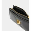 Valentino Garavani One Stud Leather Card Case