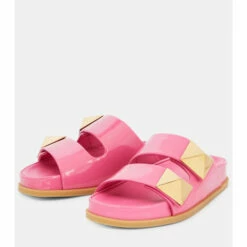 Valentino Garavani One Stud Patent Leather Sandals 10 Valentino Garavani One Stud Patent Leather Sandals -Valentino Garavani Sales unnamed file 1443