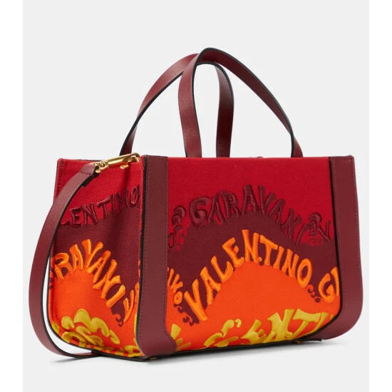 Valentino Garavani VLogo Small Canvas Tote 5 Valentino Garavani VLogo Small Canvas Tote - Image 3