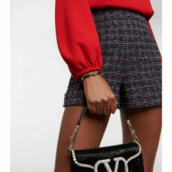 Valentino Garavani VLogo Embellished Leather Bracelet -Valentino Garavani Sales unnamed file 1487