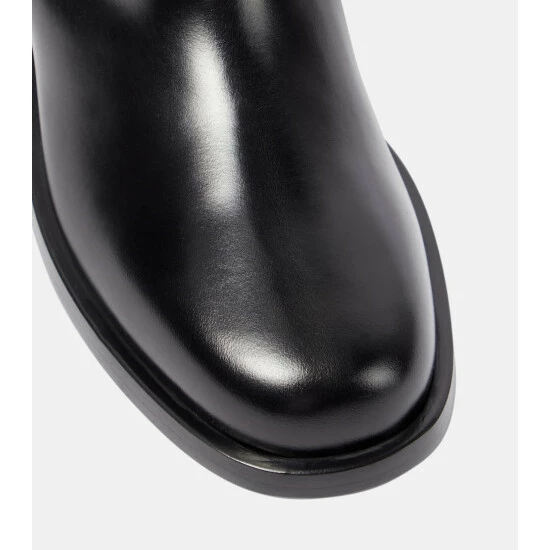 Valentino Garavani Roman Stud Leather Knee-high Boots 7 Valentino Garavani Roman Stud Leather Knee-high Boots - Image 5