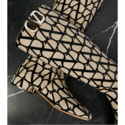 Valentino Garavani Toile Iconographe Knee-high Boots -Valentino Garavani Sales unnamed file 150