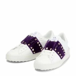 Valentino Garavani Rockstud Untitled Leather Sneakers -Valentino Garavani Sales unnamed file 1502