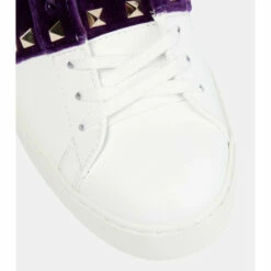Valentino Garavani Rockstud Untitled Leather Sneakers -Valentino Garavani Sales unnamed file 1503