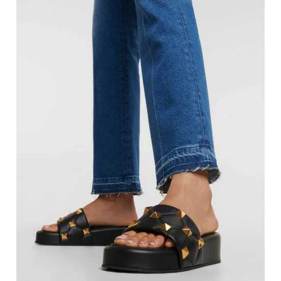 Valentino Garavani Roman Stud Leather Platform Sandals 5 Valentino Garavani Roman Stud Leather Platform Sandals - Image 3