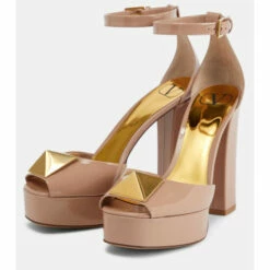 Valentino Garavani One Stud Patent Leather Platform Sandals 10 Valentino Garavani One Stud Patent Leather Platform Sandals -Valentino Garavani Sales unnamed file 1585