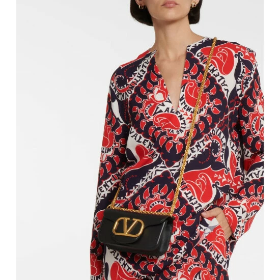 Valentino Garavani Locò Small Leather Shoulder Bag 3 Valentino Garavani Locò Small Leather Shoulder Bag