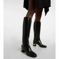 Valentino Garavani VLogo Leather Knee-high Boots 9 Valentino Garavani VLogo Leather Knee-high Boots -Valentino Garavani Sales unnamed file 1643