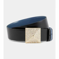 Valentino Garavani One Stud Reversible Leather Belt -Valentino Garavani Sales unnamed file 1659