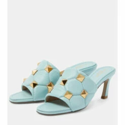 Valentino Garavani Roman Stud 65 Leather Mules -Valentino Garavani Sales unnamed file 1663