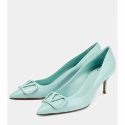 Valentino Garavani VLogo Leather Pumps 10 Valentino Garavani VLogo Leather Pumps -Valentino Garavani Sales unnamed file 1682