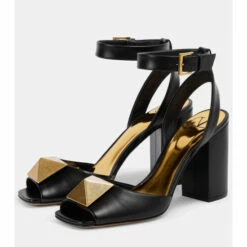 Valentino Garavani One Stud Leather Sandals 10 Valentino Garavani One Stud Leather Sandals -Valentino Garavani Sales unnamed file 1687