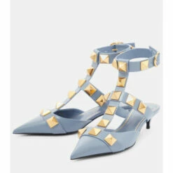 Valentino Garavani Roman Stud Leather Mules -Valentino Garavani Sales unnamed file 1697