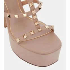 Valentino Garavani Rockstud Leather Platform Sandals -Valentino Garavani Sales unnamed file 1706