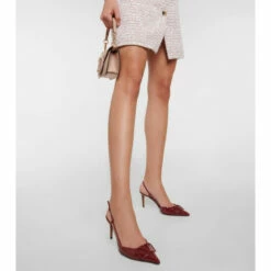 Valentino Garavani VLogo Patent Leather Slingback Pumps 9 Valentino Garavani VLogo Patent Leather Slingback Pumps -Valentino Garavani Sales unnamed file 1735