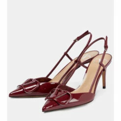 Valentino Garavani VLogo Patent Leather Slingback Pumps 10 Valentino Garavani VLogo Patent Leather Slingback Pumps -Valentino Garavani Sales unnamed file 1736