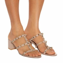 Valentino Garavani Rockstud Leather Sandals -Valentino Garavani Sales unnamed file 1762