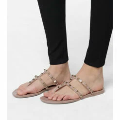 Valentino Garavani Rockstud PVC Thong Sandals -Valentino Garavani Sales unnamed file 1787