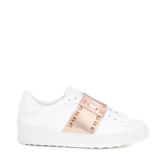 Valentino Garavani Rockstud Untitled Leather Sneakers 6 Valentino Garavani Rockstud Untitled Leather Sneakers - Image 4