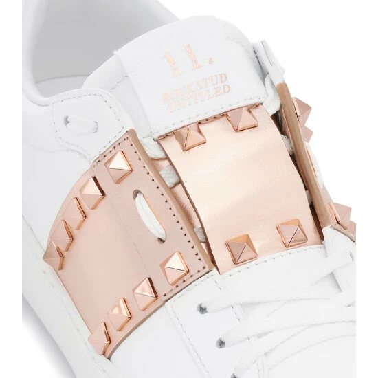 Valentino Garavani Rockstud Untitled Leather Sneakers 7 Valentino Garavani Rockstud Untitled Leather Sneakers - Image 5