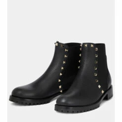 Valentino Garavani Rockstud Leather Chelsea Boots -Valentino Garavani Sales unnamed file 1809